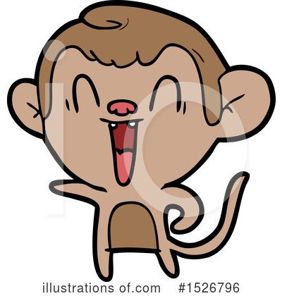 Royalty-Free (RF) Monkey Clipart Illustration by lineartestpilot - Stock Sample #1526796