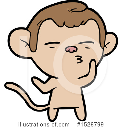 Royalty-Free (RF) Monkey Clipart Illustration by lineartestpilot - Stock Sample #1526799