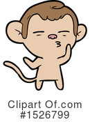 Monkey Clipart #1526799 by lineartestpilot