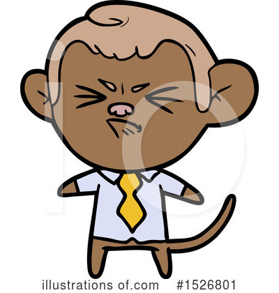 Royalty-Free (RF) Monkey Clipart Illustration by lineartestpilot - Stock Sample #1526801