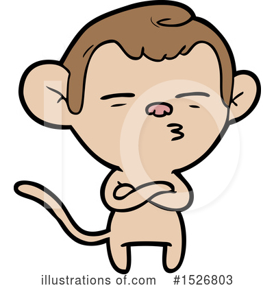 Royalty-Free (RF) Monkey Clipart Illustration by lineartestpilot - Stock Sample #1526803