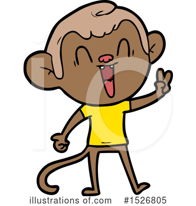 Royalty-Free (RF) Monkey Clipart Illustration by lineartestpilot - Stock Sample #1526805