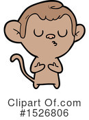 Monkey Clipart #1526806 by lineartestpilot