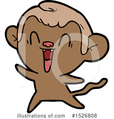 Royalty-Free (RF) Monkey Clipart Illustration by lineartestpilot - Stock Sample #1526808