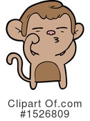 Monkey Clipart #1526809 by lineartestpilot