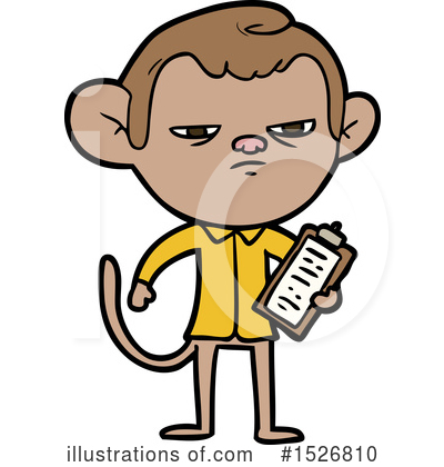 Royalty-Free (RF) Monkey Clipart Illustration by lineartestpilot - Stock Sample #1526810