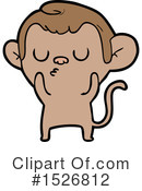 Monkey Clipart #1526812 by lineartestpilot