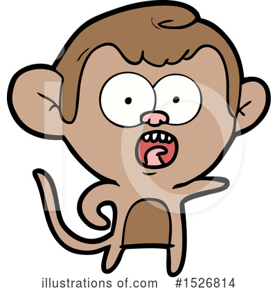 Royalty-Free (RF) Monkey Clipart Illustration by lineartestpilot - Stock Sample #1526814