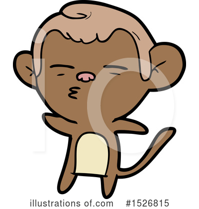 Royalty-Free (RF) Monkey Clipart Illustration by lineartestpilot - Stock Sample #1526815