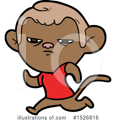 Royalty-Free (RF) Monkey Clipart Illustration by lineartestpilot - Stock Sample #1526816