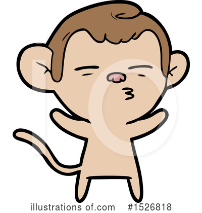 Royalty-Free (RF) Monkey Clipart Illustration by lineartestpilot - Stock Sample #1526818