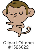 Monkey Clipart #1526822 by lineartestpilot