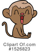 Monkey Clipart #1526823 by lineartestpilot