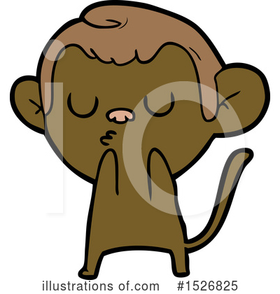 Royalty-Free (RF) Monkey Clipart Illustration by lineartestpilot - Stock Sample #1526825