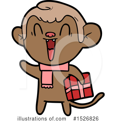 Royalty-Free (RF) Monkey Clipart Illustration by lineartestpilot - Stock Sample #1526826