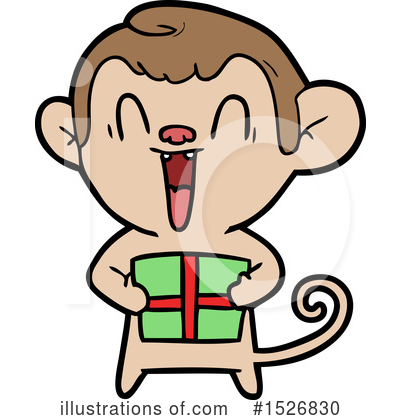 Royalty-Free (RF) Monkey Clipart Illustration by lineartestpilot - Stock Sample #1526830