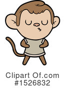 Monkey Clipart #1526832 by lineartestpilot