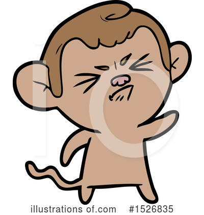 Royalty-Free (RF) Monkey Clipart Illustration by lineartestpilot - Stock Sample #1526835
