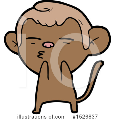 Royalty-Free (RF) Monkey Clipart Illustration by lineartestpilot - Stock Sample #1526837