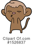 Monkey Clipart #1526837 by lineartestpilot