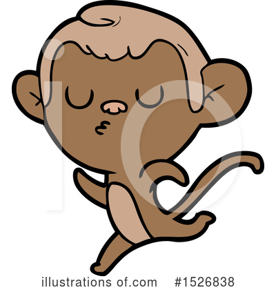 Royalty-Free (RF) Monkey Clipart Illustration by lineartestpilot - Stock Sample #1526838