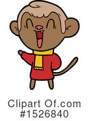 Monkey Clipart #1526840 by lineartestpilot