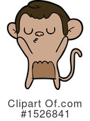 Monkey Clipart #1526841 by lineartestpilot