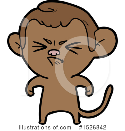 Royalty-Free (RF) Monkey Clipart Illustration by lineartestpilot - Stock Sample #1526842
