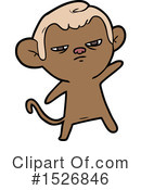 Monkey Clipart #1526846 by lineartestpilot