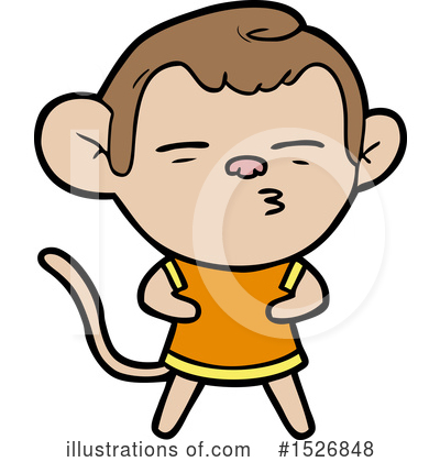 Royalty-Free (RF) Monkey Clipart Illustration by lineartestpilot - Stock Sample #1526848