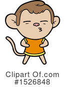 Monkey Clipart #1526848 by lineartestpilot