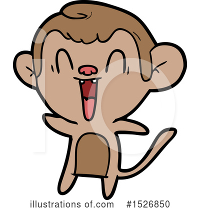 Royalty-Free (RF) Monkey Clipart Illustration by lineartestpilot - Stock Sample #1526850