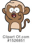 Monkey Clipart #1526851 by lineartestpilot