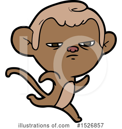 Royalty-Free (RF) Monkey Clipart Illustration by lineartestpilot - Stock Sample #1526857