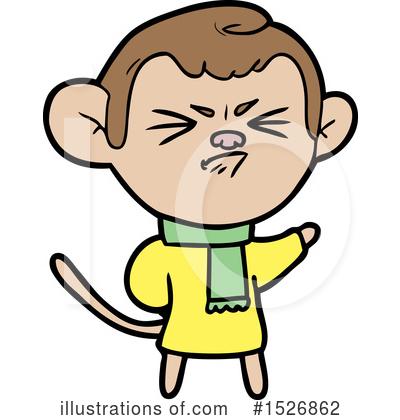 Royalty-Free (RF) Monkey Clipart Illustration by lineartestpilot - Stock Sample #1526862