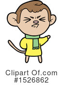 Monkey Clipart #1526862 by lineartestpilot
