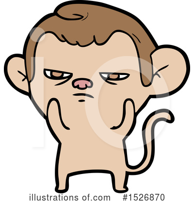 Royalty-Free (RF) Monkey Clipart Illustration by lineartestpilot - Stock Sample #1526870