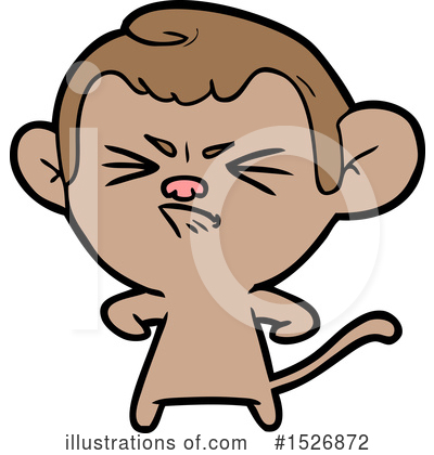 Royalty-Free (RF) Monkey Clipart Illustration by lineartestpilot - Stock Sample #1526872
