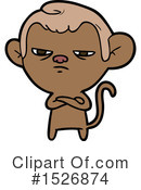 Monkey Clipart #1526874 by lineartestpilot