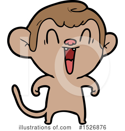Royalty-Free (RF) Monkey Clipart Illustration by lineartestpilot - Stock Sample #1526876