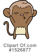 Monkey Clipart #1526877 by lineartestpilot