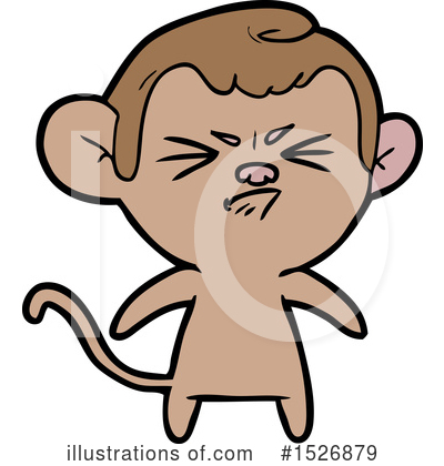 Royalty-Free (RF) Monkey Clipart Illustration by lineartestpilot - Stock Sample #1526879