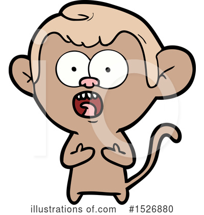 Royalty-Free (RF) Monkey Clipart Illustration by lineartestpilot - Stock Sample #1526880