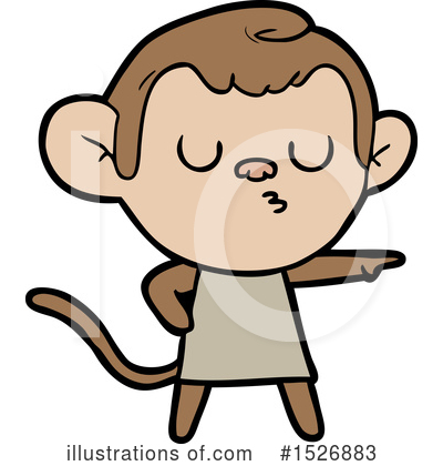 Royalty-Free (RF) Monkey Clipart Illustration by lineartestpilot - Stock Sample #1526883