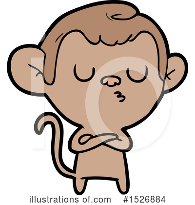 Royalty-Free (RF) Monkey Clipart Illustration by lineartestpilot - Stock Sample #1526884