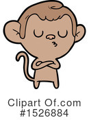 Monkey Clipart #1526884 by lineartestpilot