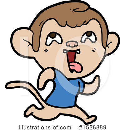 Royalty-Free (RF) Monkey Clipart Illustration by lineartestpilot - Stock Sample #1526889