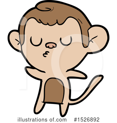 Royalty-Free (RF) Monkey Clipart Illustration by lineartestpilot - Stock Sample #1526892