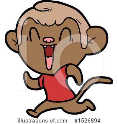 Royalty-Free (RF) Monkey Clipart Illustration by lineartestpilot - Stock Sample #1526894