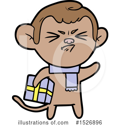 Royalty-Free (RF) Monkey Clipart Illustration by lineartestpilot - Stock Sample #1526896